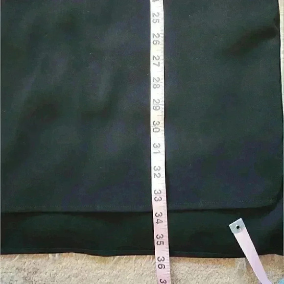 Zara Varsity Patch Black v-neck long sleeve shirt Dress size xs - Picture 5 of 12